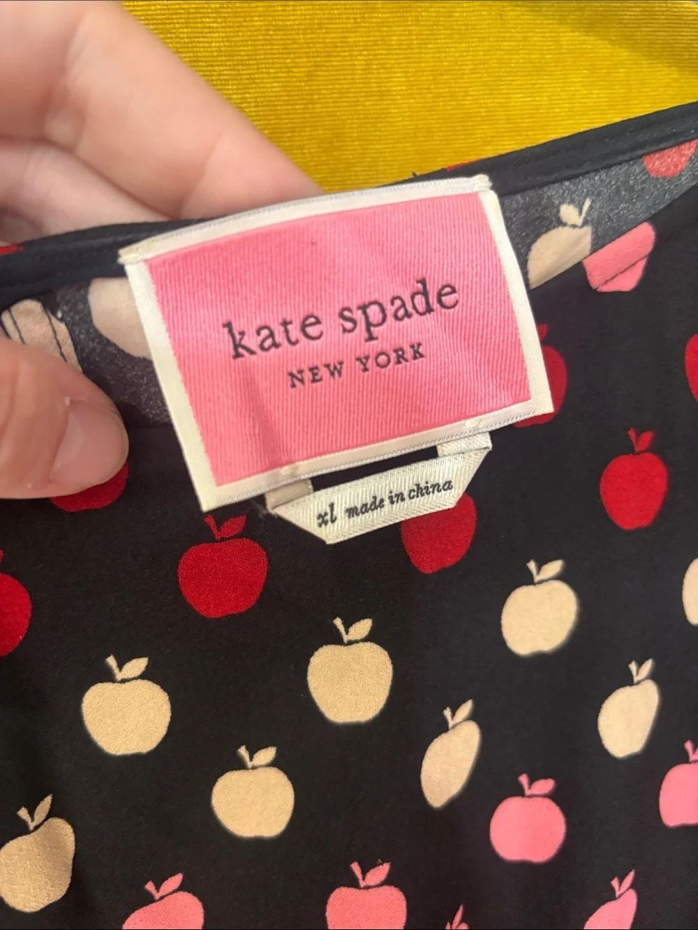 Kate Spade Apple Orchard Dress EUC Teacher XL